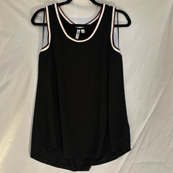 Cable & Gauge Black Sleeveless Jersey Knit Top Size XL - Picture 1 of 12